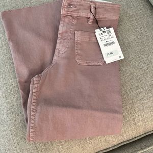 Zara marine straight pant